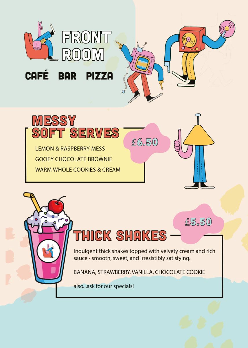 Dessert Menu
